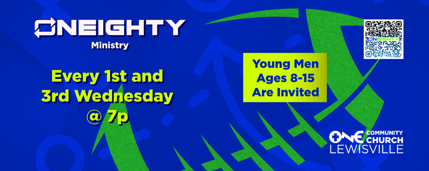 Oneighty Ministry Kickoff Banner
